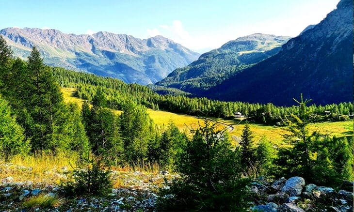 Alpe Musella vista dall'alto