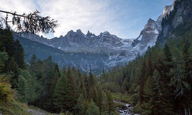 La magnifica testata dalla Valle Bondasca