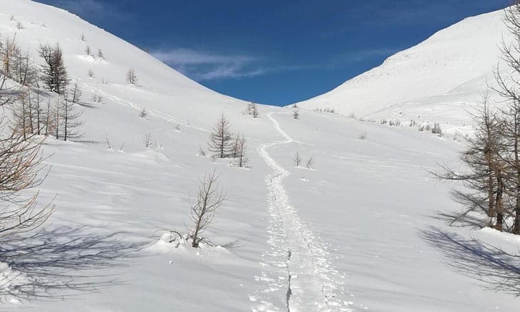 Verso il Passo del Monscera