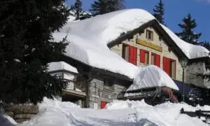 Rifugio Lago Palù in inverno