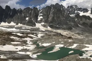 Ghiacciaio Scerscen e Gruppo Bernina